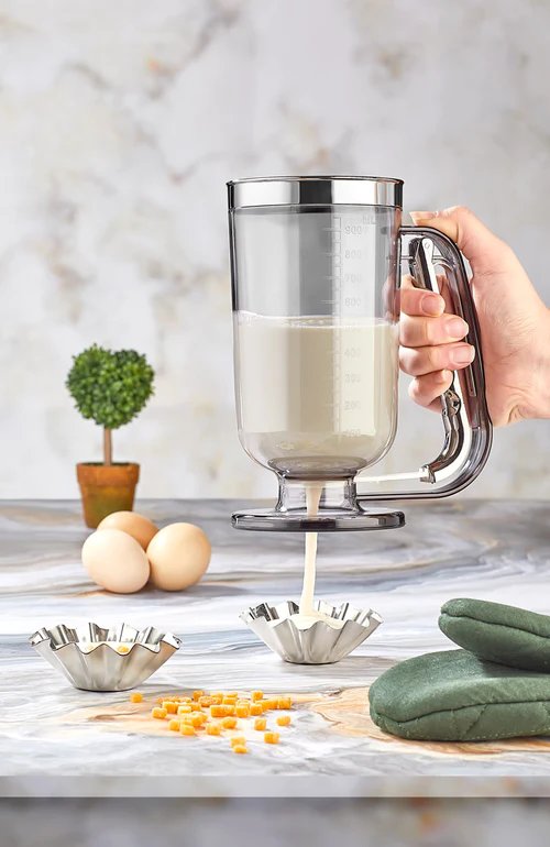Teigspender Pancake Silber