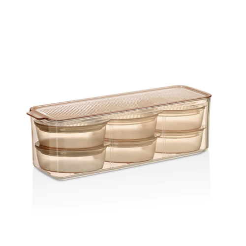 Frühstückset Organizer 7-tlg. Kupfer